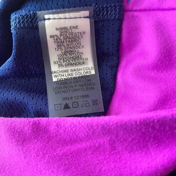 Title Nine Blue and Yellow Skorts - Picture 6 of 7